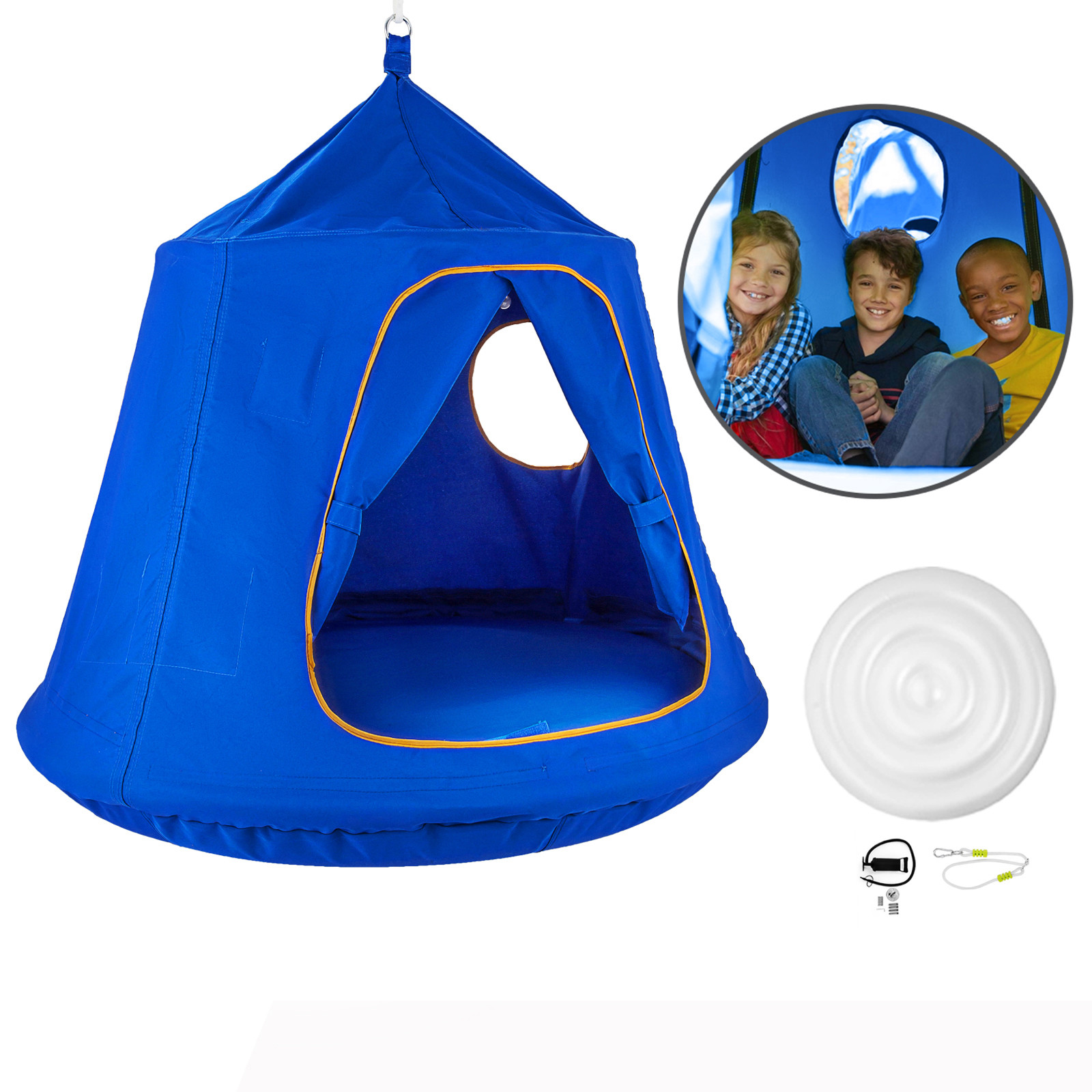 Outdoor Hanging Tree Tent Kids Adults Hammock Swing Chair Fun Play Tent Camping 