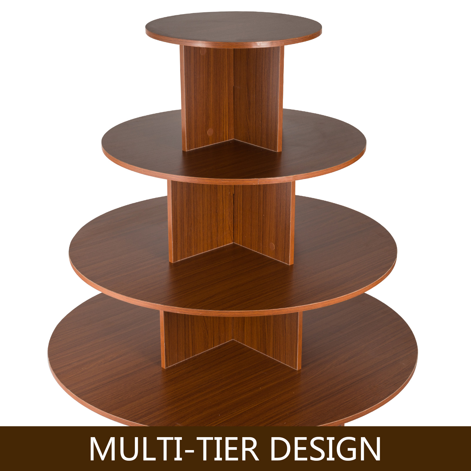 Multi Tiered Square Round Display Stand, Round Tiered Display Stand
