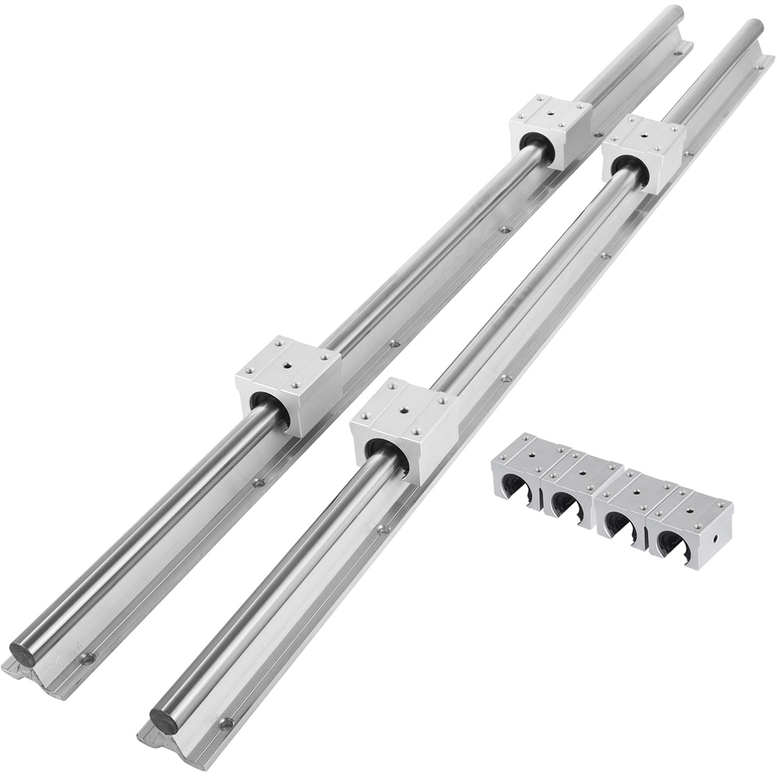 20mm Linearführung Linear Rail Guide 500mm for CNC Machine &Carriages Lagerblock 