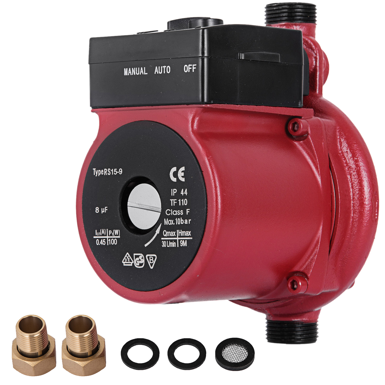 90w 220v Household Booster Pump Automatic Boost Water Pressure Pump For