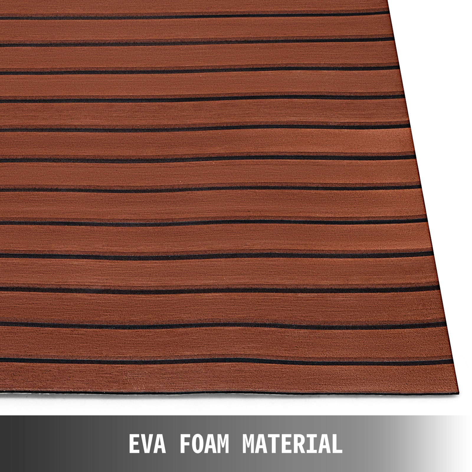 190x45cm EVA Foam Marine Boat Flooring Teak Decking Sheet Carpet Sheet Grip 